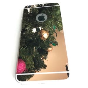 Rose gold mirror case iphone 6s plus